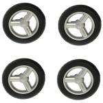 Набор колес Stylo AT для колясок Bebecar — , платина