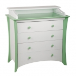 Пеленальный комод Papaloni Luna 760 —  слива+венгерта