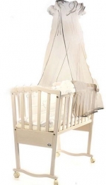 Колыбель Bambolina Candy — отбеленный