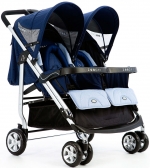 Коляска для двойни Zooper Tango Smart — blueberry