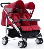 Коляска для двойни Zooper Tango Escape — red