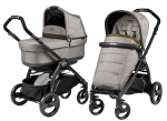 Коляска 2 в 1 Peg Perego Book Plus Pop Up Modular — Luxe Grey
