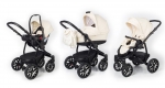 Коляска 3 в 1 Esspero Discovery (шасси Black) — Cream