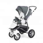 Прогулочная коляска Esspero Grand Discovery (шасси Graphite White) — Nappa Blue Grey