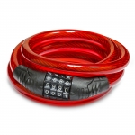 Замок противоугонный кодовый Color — Red