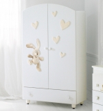 Шкаф Baby Expert Cremino by Trudi — белый