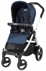 Прогулочная коляска Peg Perego Book 51 S Pop Up Sportivo (шасси White/Black) — Geo Navy