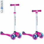 Самокат GLOBBER PRIMO PLUS LIGHTS с 3 светящимися колесами — Pink