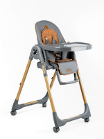 Стульчик для кормления Amarobaby Elegant — Серый