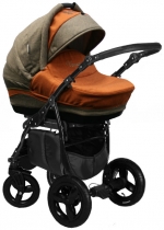 Коляска 3 в 1 Aneco Venezia (материал Лен) —  L-10