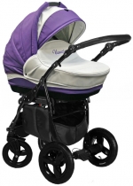 Коляска 3 в 1 Aneco Venezia (Экокожа) —  SC-12