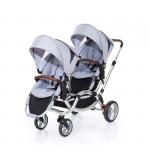 Коляска для двойни FD-Design Zoom — graphite grey