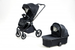 Коляска 2 в 1 Sweet Baby Elegante Chrome — Black