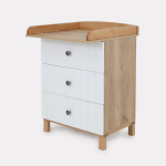 Комод RANT BAMBOO 3 ящ — 64см Cloud White