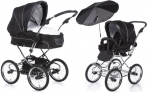 Коляска 2 в 1 Teutonia Elegance —  4995 black diamond