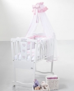 Колыбель Bambolina Bebe — белый
