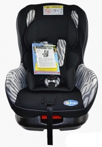 Автокресло Farfello Kids Prime LB303 ISO-FIX — 4 зебра