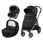 Коляска 3 в 1 Peg Perego Book Lounge Modular — Black Shine