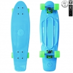 Скейтборд Y-SCOO Big Fishskateboard 27" — BLUE/green