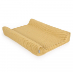 Простынь Ceba Baby 50x70 см на резинке на пеленальный матрасик вафельная  — Cream Gold W-820-303-171