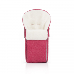 Конверт в коляску Beatrice Bambini Fiori (экокожа) — Pink