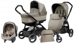 Коляска 3 в 1 Peg Perego Book Plus Pop Up Set Modular — Cream