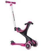Самокат Globber EVO COMFORT PLAY (5 IN 1) — Розовый