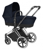 Коляска для новорожденных Cybex Priam (шасси Trekking Matt Black) — Midnight Blue