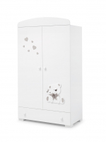 Шкаф Erbesi Tato — Белый/Песочный