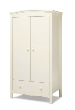 Шкаф двустворчатый Erbesi Sonia — слоновая кость