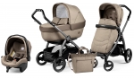 Коляска 3 в 1 Peg Perego Book S Elite Set Modular (шасси Jet) — Cream