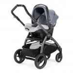 Автокресло Peg Perego Primo Viaggio SL на шасси Book S (шасси Jet) — Luxe Opal