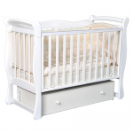 Детская кроватка АНТЕЛ Julia 1 УМ  — Белый