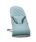 Детский шезлонг BabyBjorn Bliss Cotton — Бирюзовый