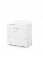 Тумба Erbesi Pongo — Белый/Серый