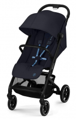 Прогулочная коляска Cybex Beezy — Dark Blue с дождевиком и бампером
