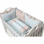Бортики в кроватку Ma Licorne Mon Lappin — Menthol (ментоловый)