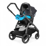 Автокресло Peg Perego Primo Viaggio SL на шасси Book 51S (шасси Jet) — Bloom Scuba