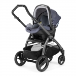 Автокресло Peg Perego Primo Viaggio SL на шасси Book 51S (шасси Jet) — Denim