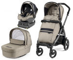 Коляска 3 в 1 Peg Perego Book 51 Primonido I-Size Modular — Luxe Ecru