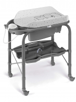 Пеленальный столик Cam Cambio — 262 серый с мишкой