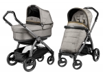 Коляска 2 в 1 Peg Perego Book S Pop Up Combo — Luxe Grey
