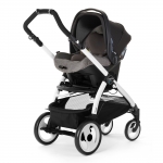 Автокресло Peg Perego Primo Viaggio SL на шасси Book 51 (шасси White/Black) — Luxe Grey