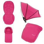 Colour pack для Oyster2/MAX (капюшон, текстиль, накидка на ноги) — Wow Pink