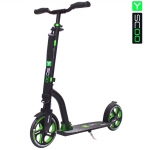 Самокат Y-SCOO RT 215 MONTEREY с 2 амортизаторами — green/black