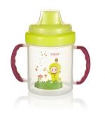 Тренировочный поильник непроливайка Farlin, 200 мл. — Салатовый