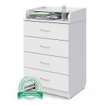 Пеленальный комод Атон Сириус 604 ЛДСП — Белый