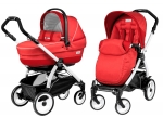 Коляска 2 в 1 Peg Perego Book 51 XL Modular (шасси White/Black) — Sunset