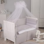 Комплект постельного белья Lepre Crystal 6 предметов (125*65) — Серый