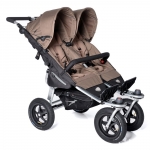 Прогулочная коляска для двойни TFK Twin Adventure 2019 — Fossil T-TWA-19-327